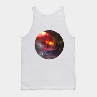 Flaming Seashell 5 Tank Top